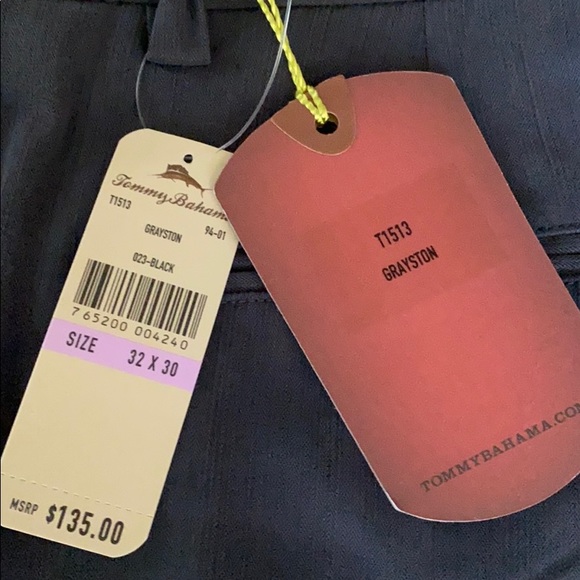 Men’s Tommy Bahama Grayston Slacks,  32 x 30. - Picture 2 of 2